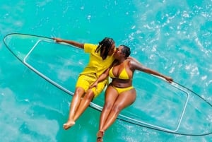 Drone Clear Kayak Barbados Photoshoot
