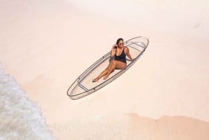 Drone Clear Kayak Barbados Photoshoot