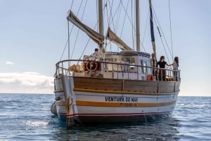 Funchal: Madeira Island Coastal Sunset on a Sailing Boat