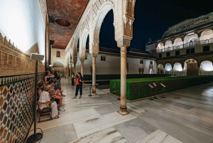 Granada: Alhambra und Nasridenpaläste - Geführte Tour bei Nacht