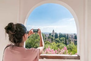 Granada: Alhambra Ticket und geführte Tour mit den Nasridenpalästen