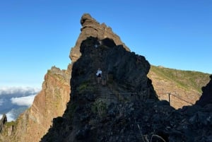 Madeira: Pico do Arieiro al atardecer con aperitivos y vino