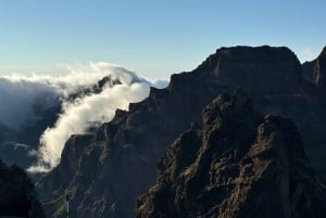 Madeira: Pico do Arieiro al atardecer con aperitivos y vino