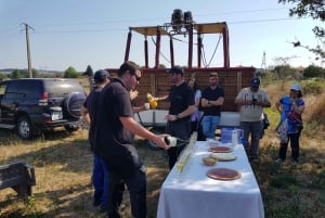 Madrid: Ballontur med mulighed for transfer fra Madrid by