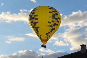 Madrid: Ballontur med mulighed for transfer fra Madrid by