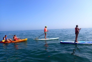 Stand up paddleboarding i Marbella-bukten