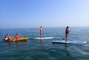 Marbella: Stand-Up Paddle Board bei Sonnenuntergang