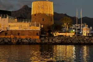 Marbella: Seiltur i solnedgangen med drikke og snacks