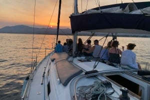 Marbella: Seiltur i solnedgangen med drikke og snacks