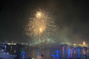 Miami: New Years Eve Fireworks Cruise on Biscayne Bay