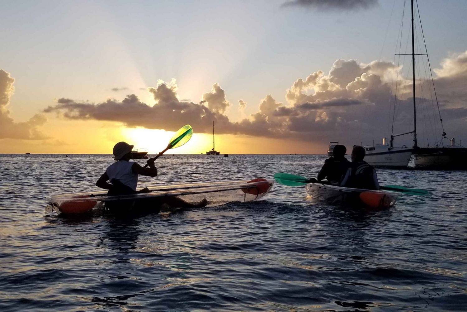 Reeds Bay: 1.5-Hour Private Sunset Kayaking Tour