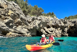 Sesimbra: Kajaktur i Arrábida naturpark