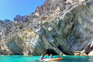 Sesimbra: Ribeiro Cavalo Beach, Caves, & Arrábida Kayak Tour