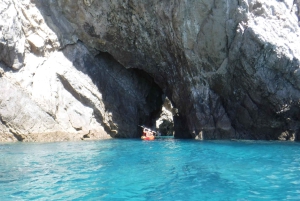 Sesimbra: Ribeiro Cavalo Beach, Caves, & Arrábida Kayak Tour