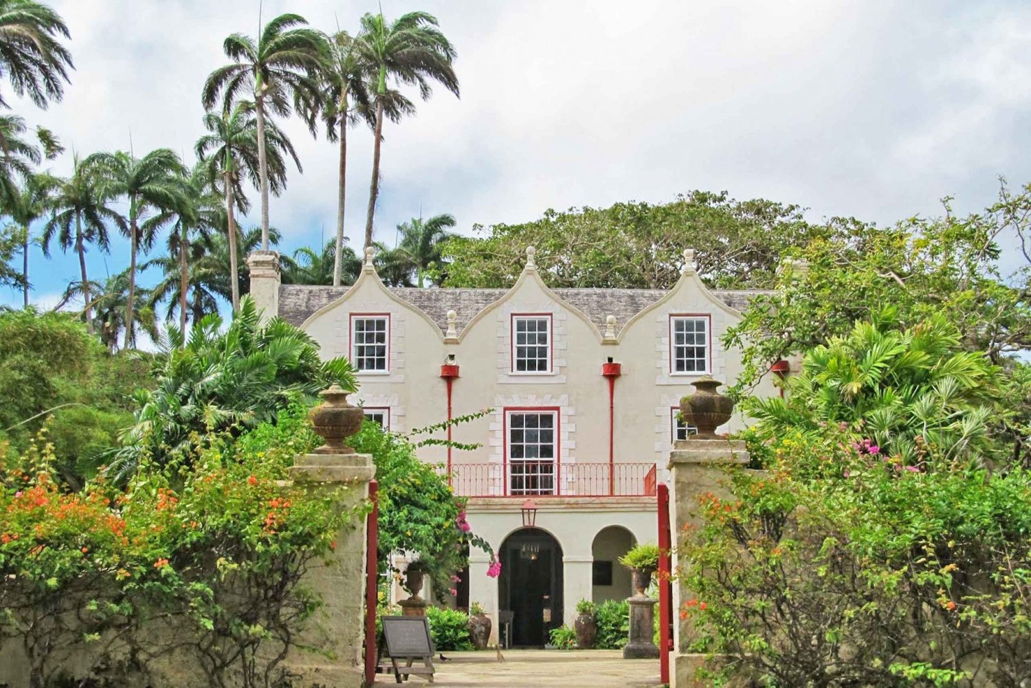 St Nicholas Abbey house distillery & CTH Heritage Railway in Barbados