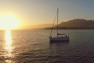 Solnedgangsseiling i privat seilbåt Puerto Banus Marbella