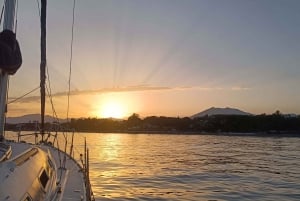 Solnedgangsseiling i privat seilbåt Puerto Banus Marbella