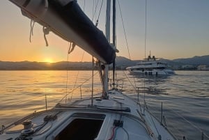 Solnedgangsseiling i privat seilbåt Puerto Banus Marbella