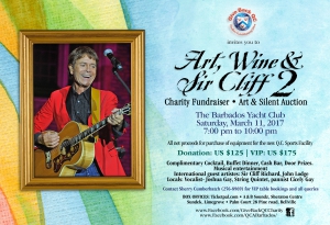 Art, Wine & Sir Cliff 2 Charity Fundraiser