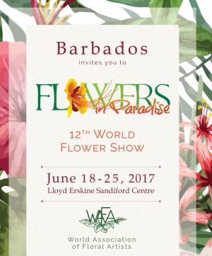 'Flowers in Paradise' - WAFA World Flower Show Barbados 2017