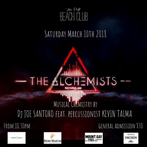 The Cliff Beach Club presents The Alchemists