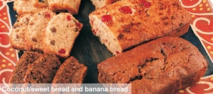 Coconut Bread and Banana Bread