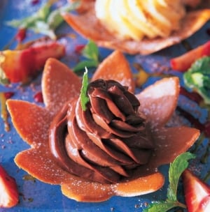 Haute cuisine offered at one of our restaurants