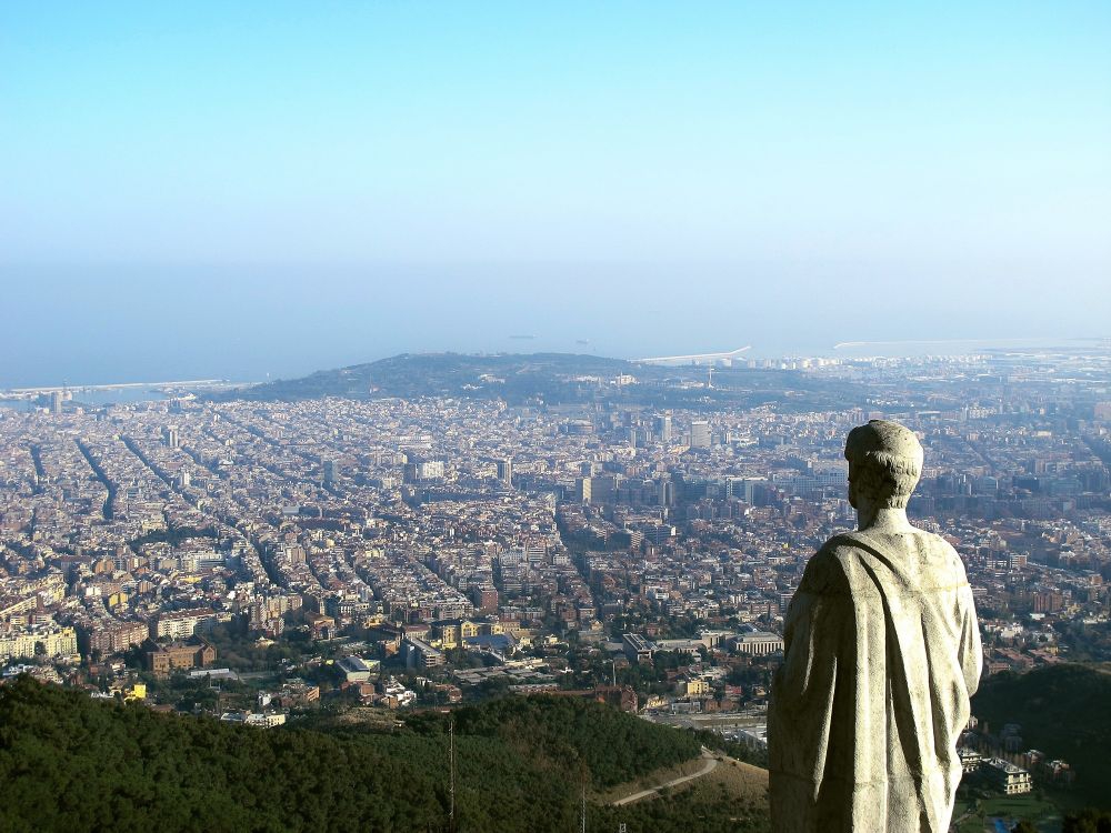 View from Mount Tibidabo