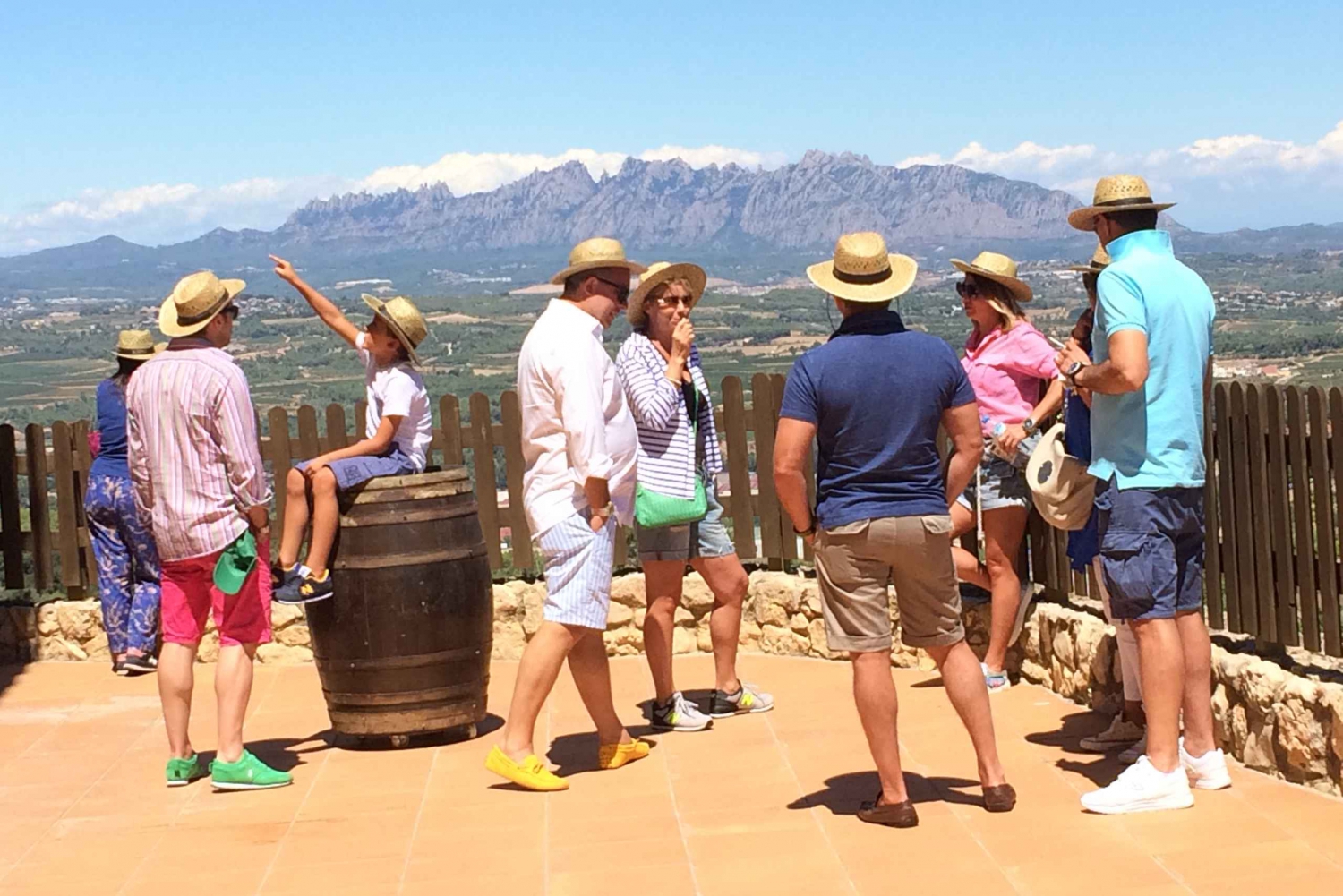 2日間のツアー:ガウディ、サグラダファミリア、モンセラット、葡萄畑