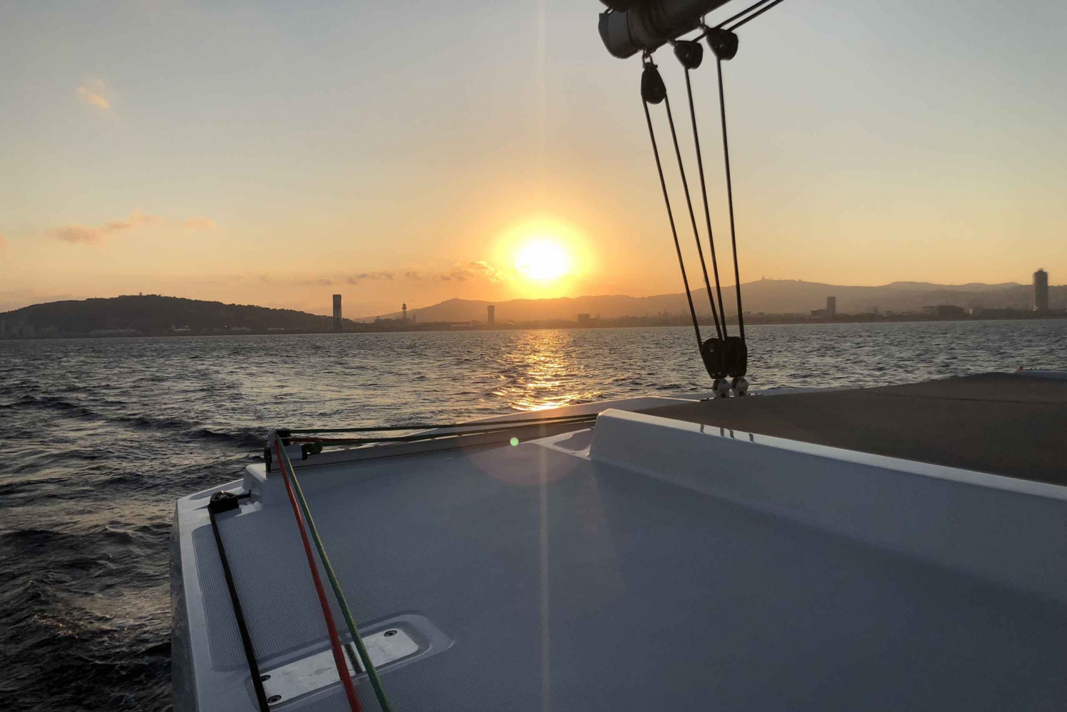 Barcelona: 3-hour Catamaran Sailing Experience