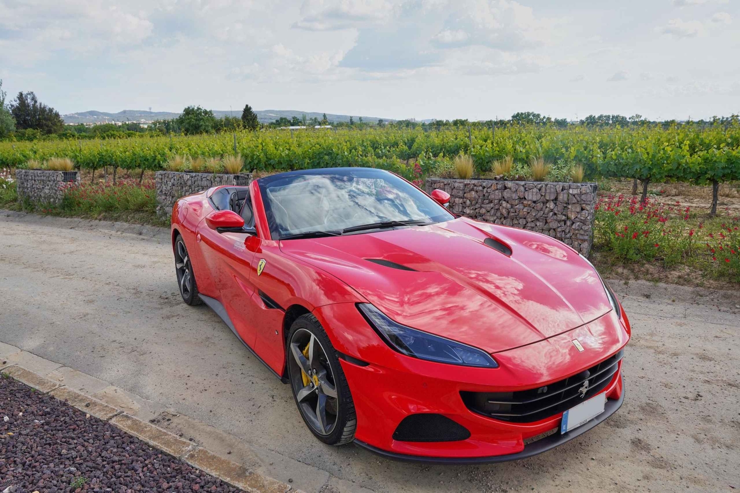 4 tunnin superautoreitti katalonialaiselle viinitilalle Barcelonasta