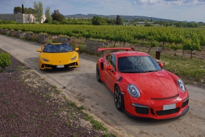 4 tunnin superautoreitti katalonialaiselle viinitilalle Barcelonasta