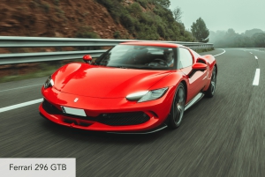 40 minuten durende supercar-tour over het oude stedelijke F1-circuit van Barcelona