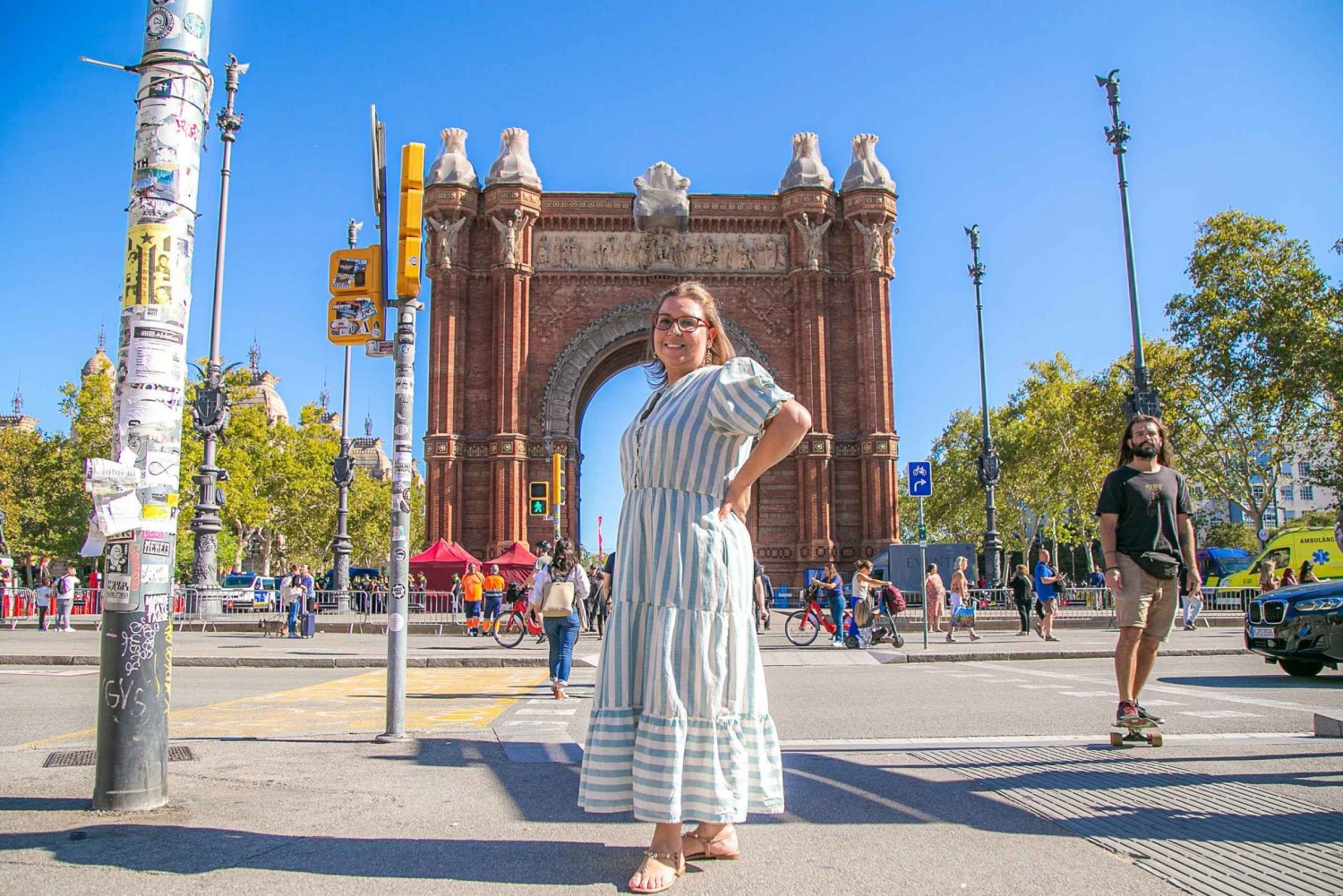 Barcellona: Arc de triomf Experiencia Fotográfica Privada