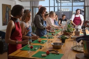 Authentic Premium Paella & Sangria Class in a Design Rooftop