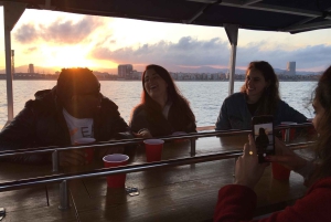 Barcelona: 1,5 horas de passeio particular de barco a pedais