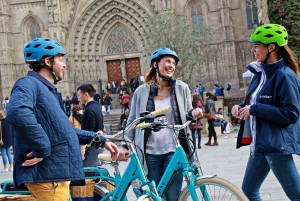 Barcelona: tour turístico de 1,5 horas en bicicleta/bicicleta eléctrica