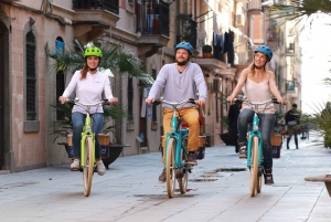 Barcelona: tour turístico de 1,5 horas en bicicleta/bicicleta eléctrica