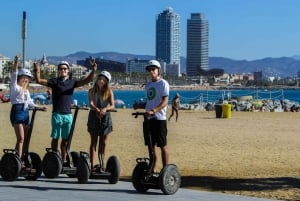 Barcelona: 1-timmes kort Segway-tur med panoramautsikt