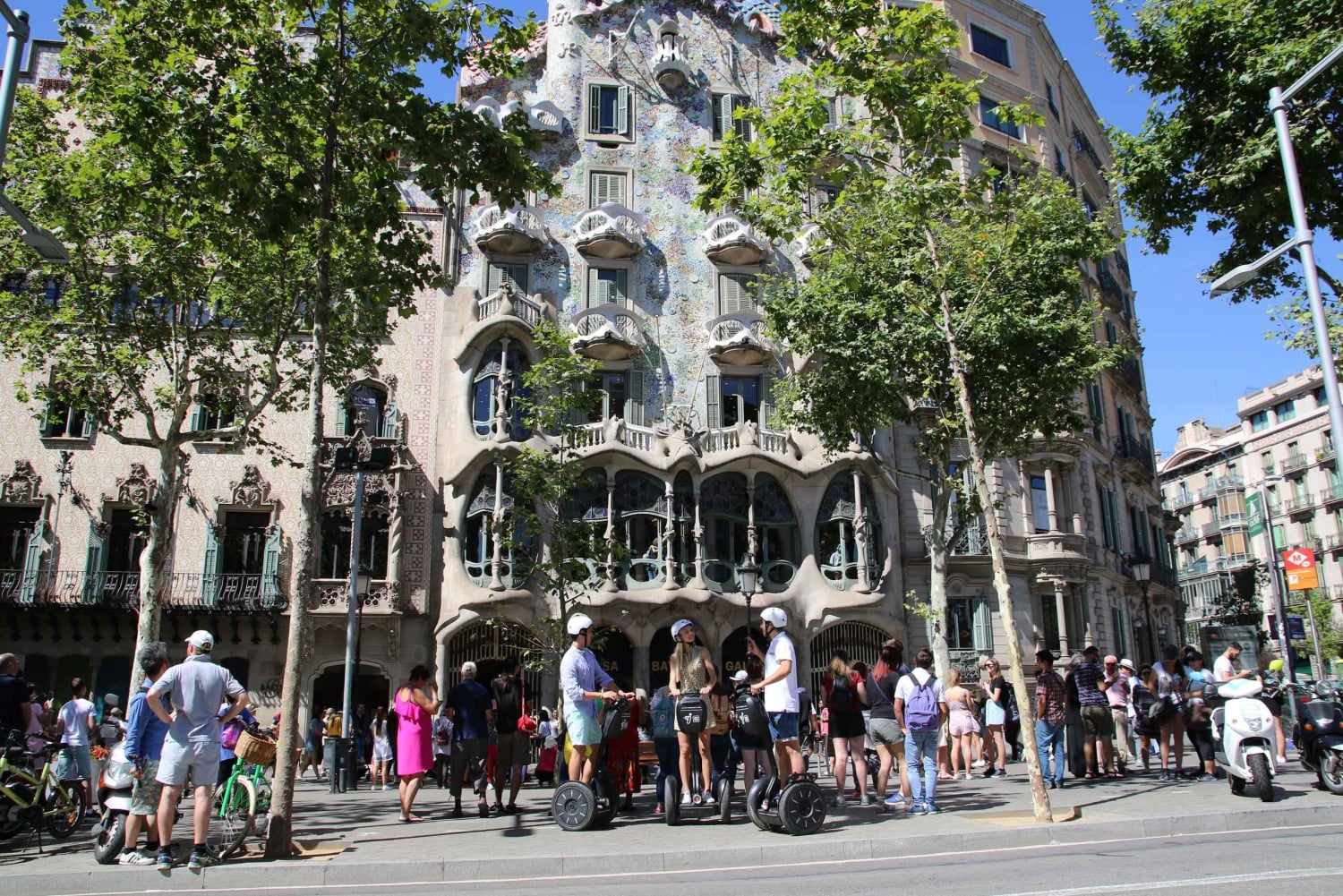 Barcelona: 2,5 timmars Gaudí Segway-tur