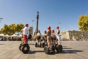 Barcelona: 2-timmars guidad Segway-tur med stadens sevärdheter