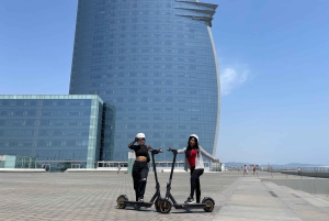 Barcelona: 2-godzinna wycieczka na hulajnodze elektrycznej