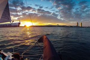 Barcelona: 2-Hour Private Sunset Sailing Experience