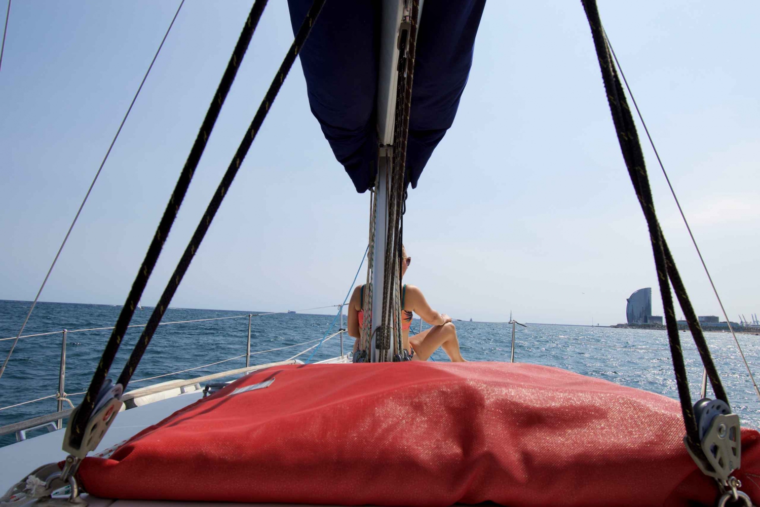 Barcelona: 2-Hour Private Sailing Boat Cruise