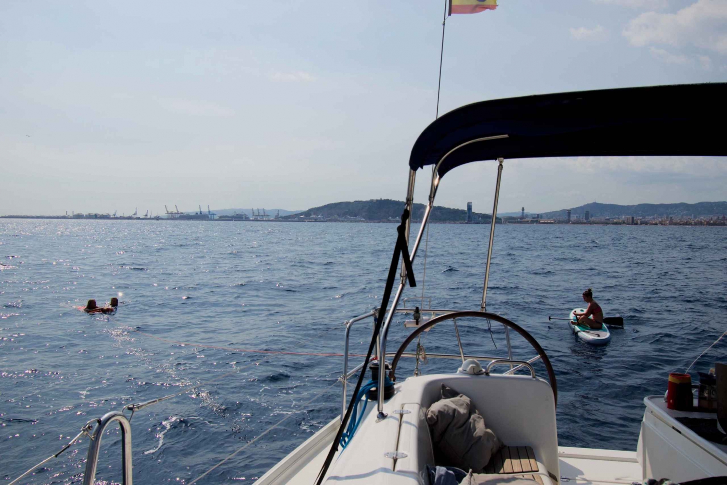 Barcelona: 2-Hour Shared Sailing Boat Tour