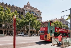 Hop-on hop-off -kierros Barcelonassa, 24 tai 48 tunnin lippu