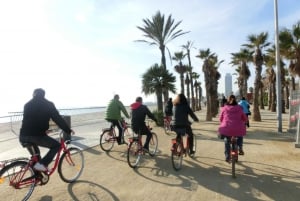 Barcelona: Ruta en bici de 3 horas con tapas españolas