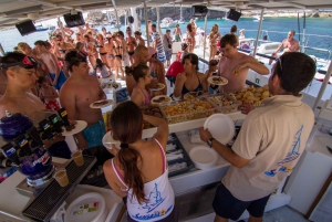 Barcelona: Catamaran Party Cruise with BBQ Meal
