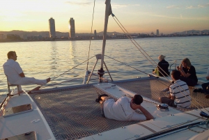 Barcelona: 3-hour Catamaran Sailing Experience