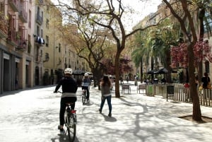 Excursão diária de bicicleta elétrica de 3 horas em Barcelona